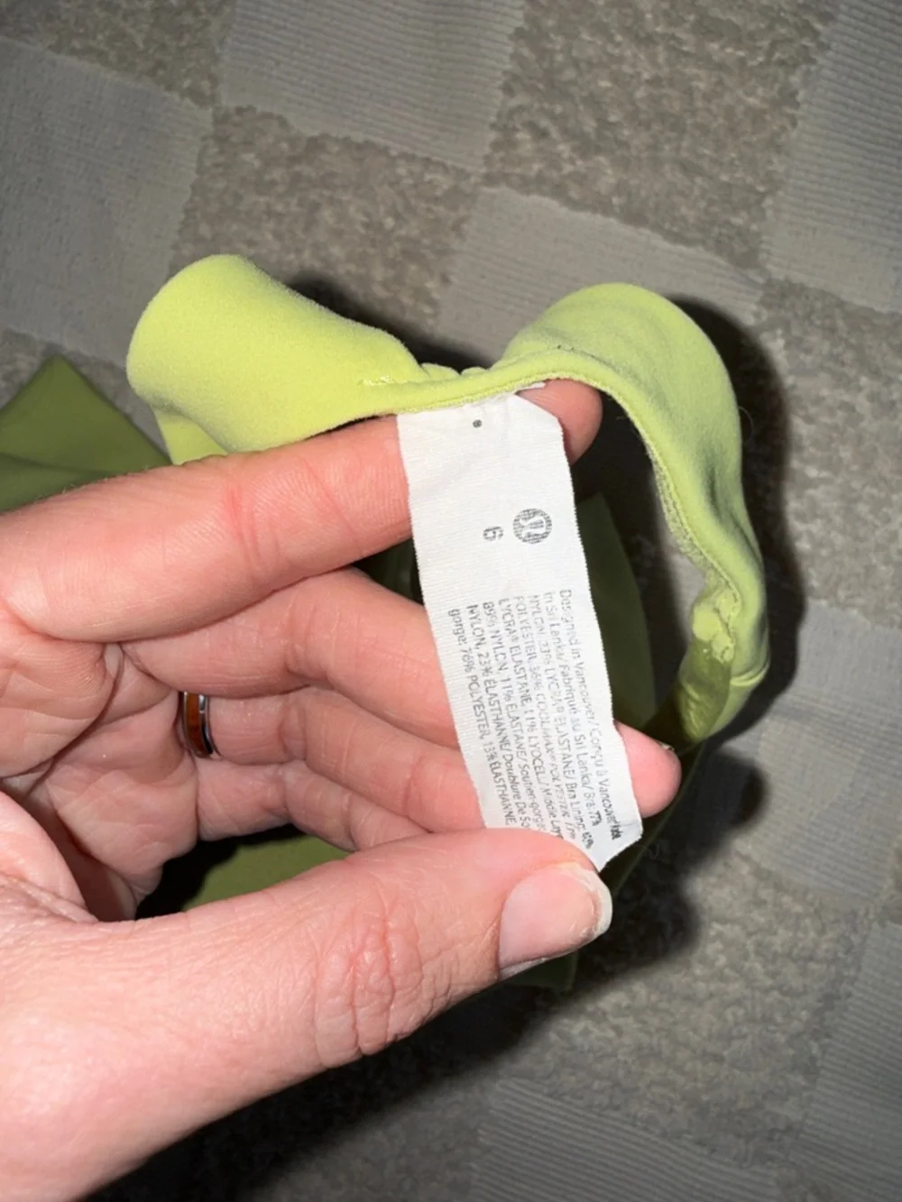 lululemon athletica vibrant lime